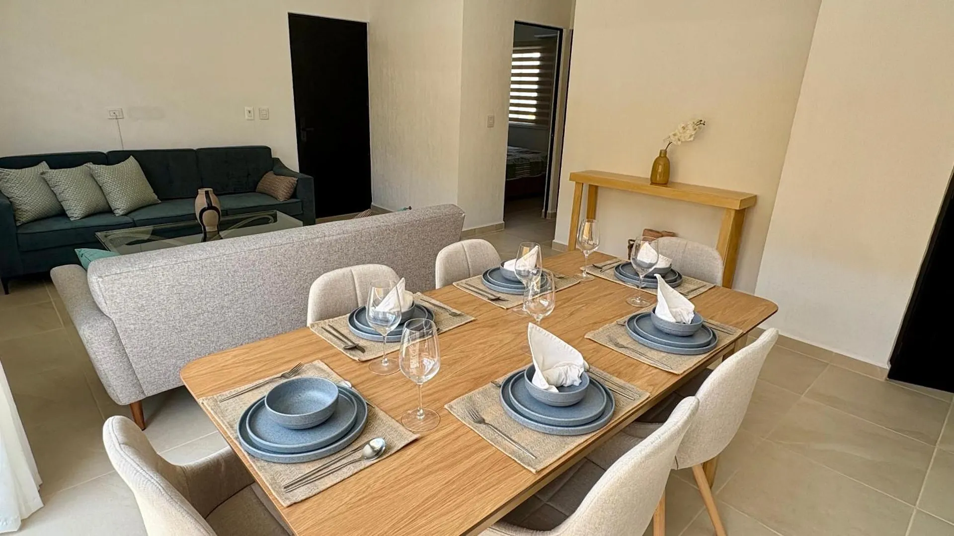New Apartment With 3 Bedrooms, For 6 Persons & 7 Min From Maya Train Cancún